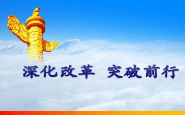 市改革工作总结5篇