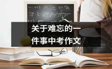 难忘的一件事小作文模板6篇