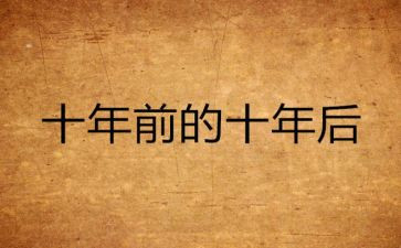 十年工作总结5篇