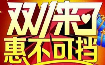双11工作总结模板参考8篇