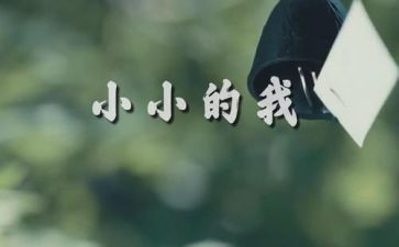 小小的我,作文8篇