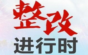 自查和整改工作报告8篇