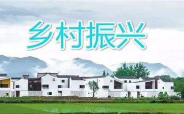 乡村振兴的事迹7篇